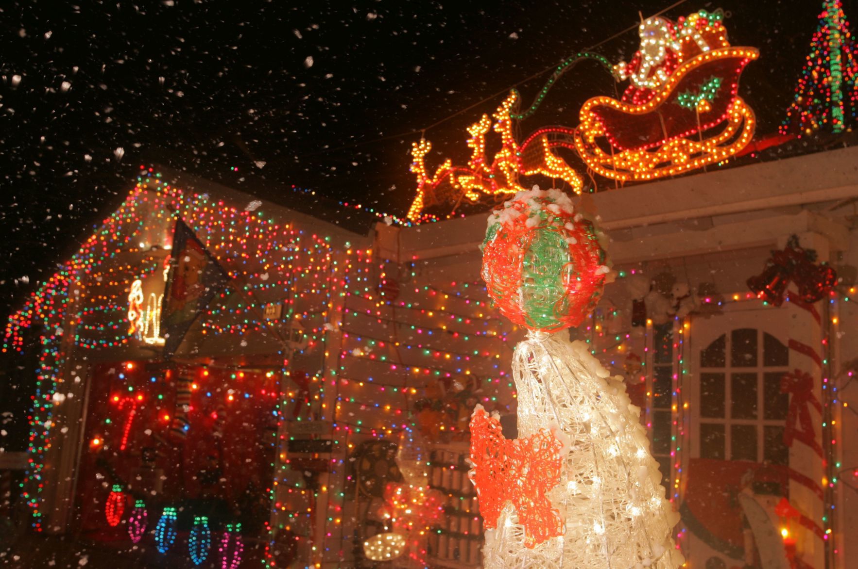Napa Christmas lights